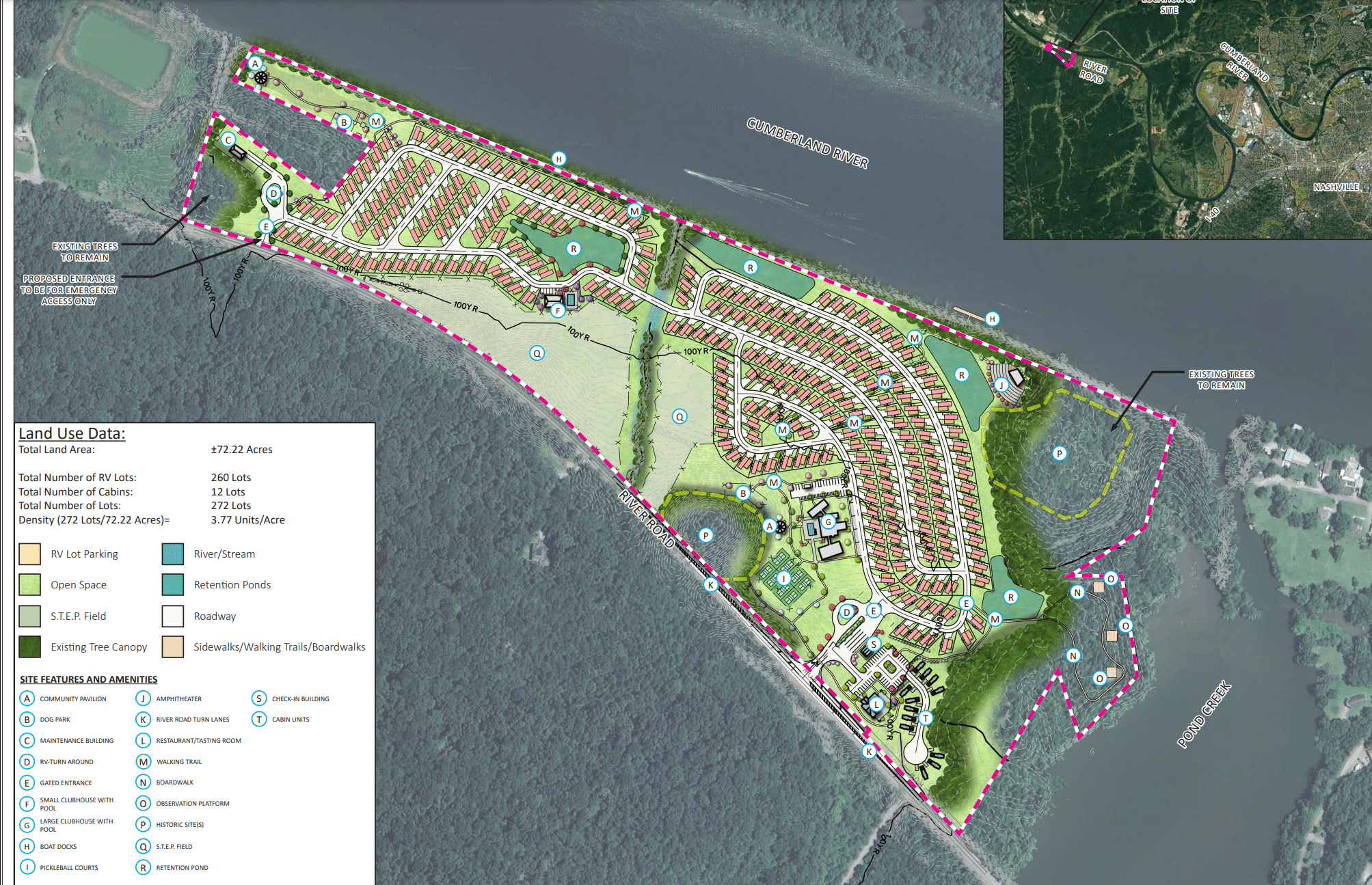 Lockers Southern View Luxury Motorcoach Resort Map